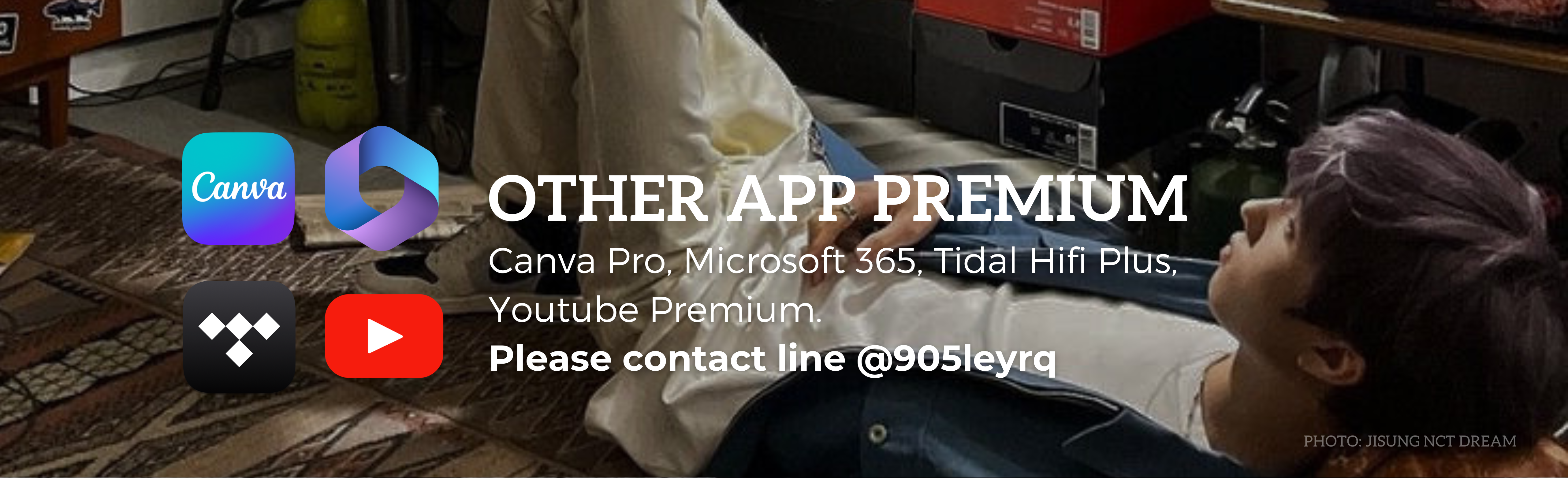โปรดสั่งซื้อผ่านทางไลน์ Other App Premium